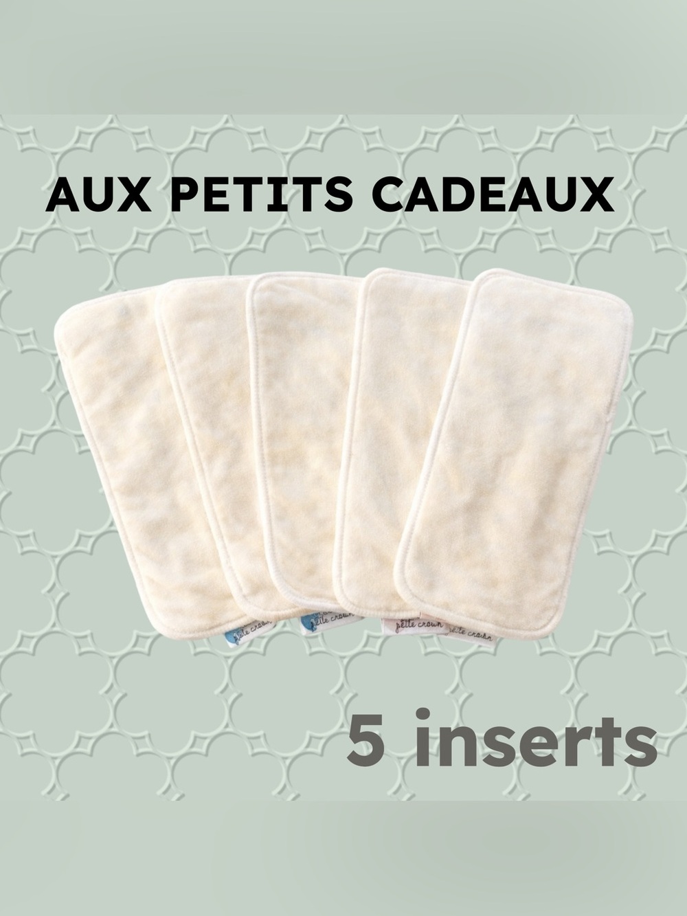⬇️🇨🇦👍GUC | 5X Very absorbant inserts multi layered - a must for cloth diapers**
